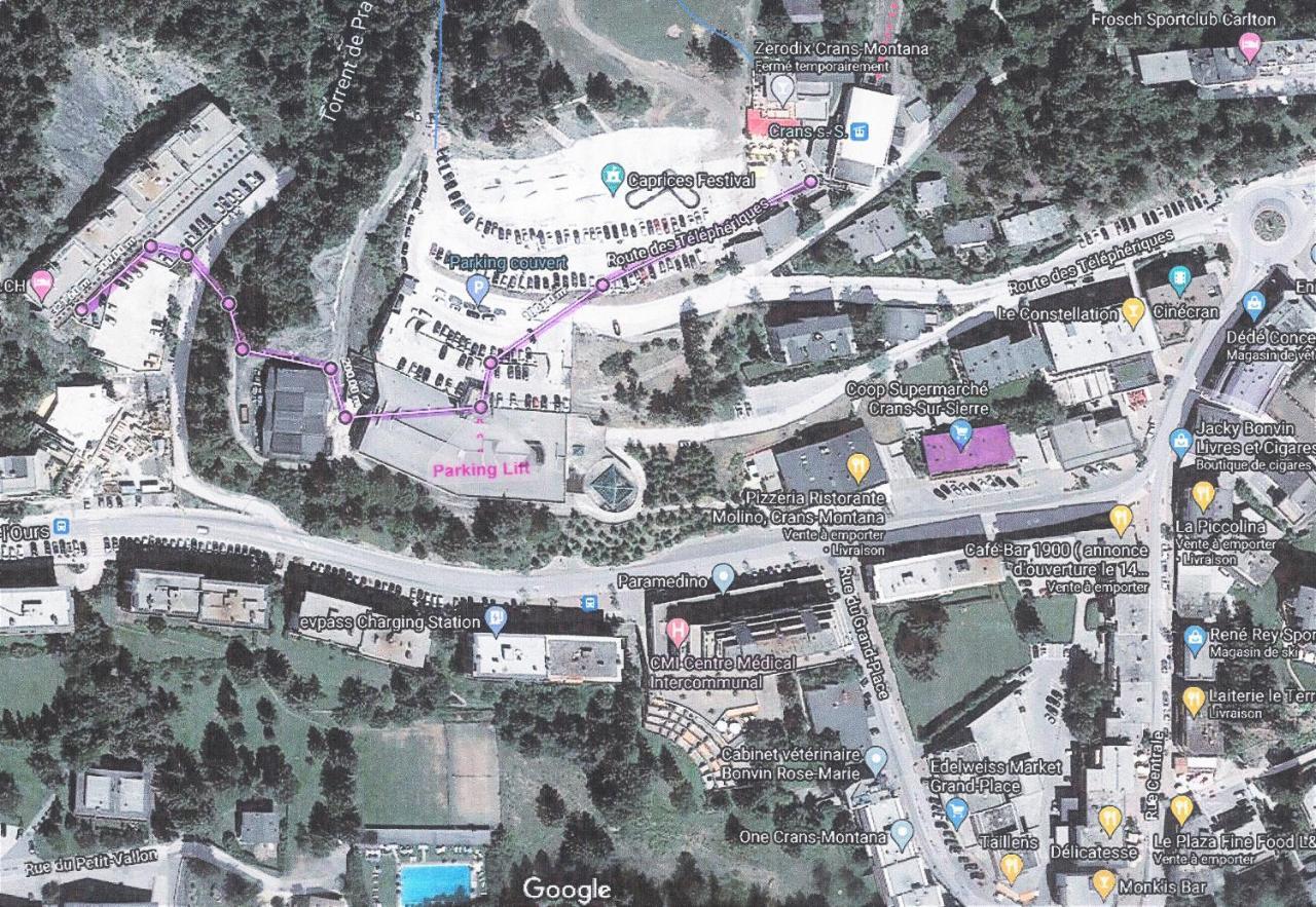La Marmotte, Au Coeur Du Village De Crans, Proche Du Telecabine Cry D'Er ภายนอก รูปภาพ